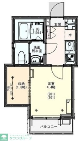 KEIAI RESIDENCE 五香の物件間取画像